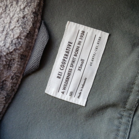 REI Co-op Trailsmith Novelty Jacket Olive Green sz XS Women's Casual Outdoor - Picture 11 of 16